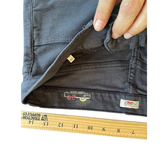 Faherty Women’s Stretch Terry 5 Pocket Straight Pant 29 Washed Black - Picture 8 of 16